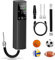 WEEFEESTAR Electric Ball Pump Ball Air Pump for Sports Balls with 2 Needles & 1 Nozzle Fast Ball Inflator for Basketball, Soccer, Volleyball, Rugbyball