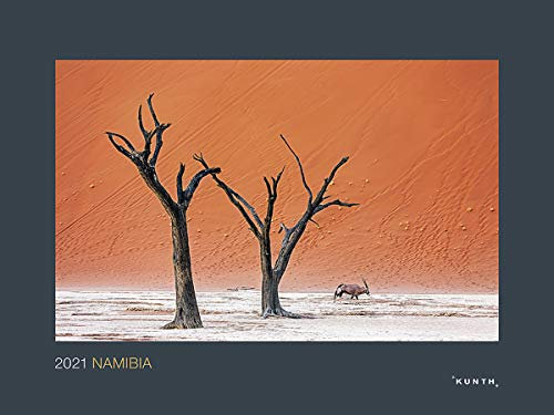 Namibia - Kalender 2021 - Kunth-Verlag - Wandkalender mit faszinierenden Aufnahmen - Wilde Naturlandschaften - 60 cm x 45 cm