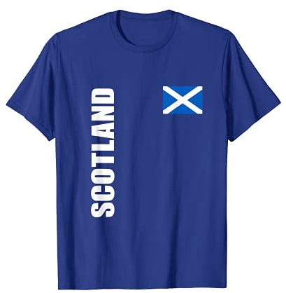 Schottland Trikot Scotland Football Shirt Herren Damen 2021 T-Shirt