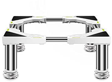 Multifunktionale Waschmaschinen-Untergestell 45-65cm verstellbare sockel für Podeste & Rahmen für Waschmaschine, Trockner, Kühlschrank und Gefrierschrank (normal)