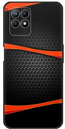 Auotu Hülle Mit Kamera Schutz Soft TPU Silikon Case Etui Tasche Cover für realme 8i Smartphone (Mode 6)