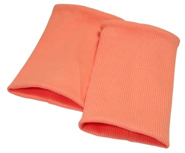 Britta Meier Leichte Pulswärmer aus Ripp-Jersey aus 2 Lagen Stoff, Nähwerkstatt (Koralle)
