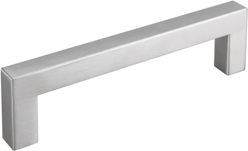 goldenwarm 15 Stück Küchenschrank Griffe Schrankgriffe Silber Möbelgriffe Edelstahl Schubladengriffe Lochabstand 192mm Küchen Griffe