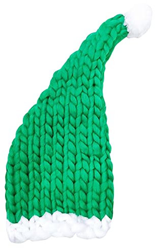 Kobilee Nikolausmütze Erwachsene Santa Rentier Strick Christmas Decorations Wichtelmütze Ugly Unisex Weihnachten Weihnachtsmützen Weihnachtsmütze für Party Plüsch Weihnachtsmann Mütze