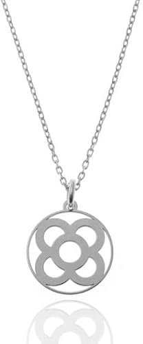 Generic Colgante Acero Baldosa (panot) Barcelona (redondo) para Mujeres, Moda, Casual, Moderno