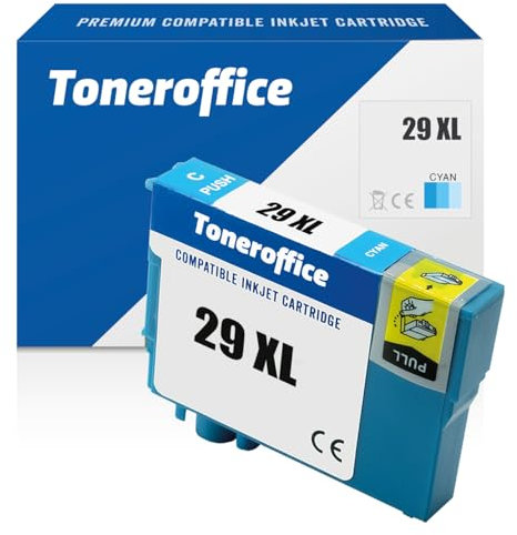 29 Druckerpatrone XL kompatibel mit Epson T2992 29 XL Druckerpatronen Cyan (ca. 625 Seiten)
