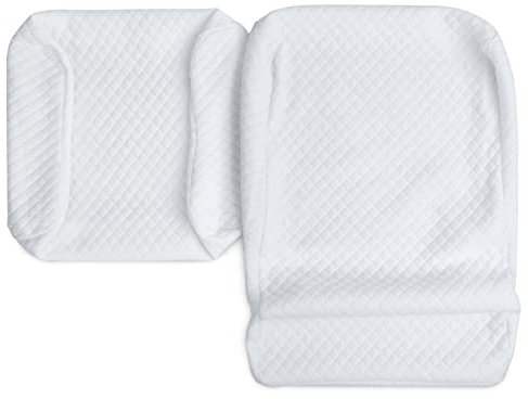 HOMCA Paarkissen Kissenbezügen Waschbaren Ersatzkissenbezug Memory Foam Armkissen für Paare Bezug