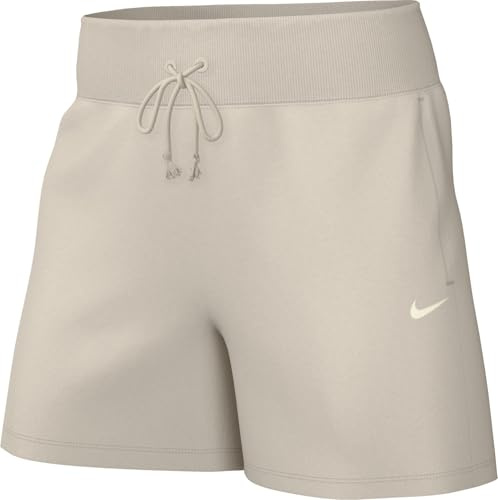 Nike Sportswear Phoenix Fleece Damen-Shorts mit hohem Bund, FD1409