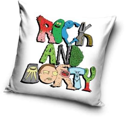 Carbotex Rick and Morty Kissenhülle Kissenbezug 40x40 cm (RAM191033)