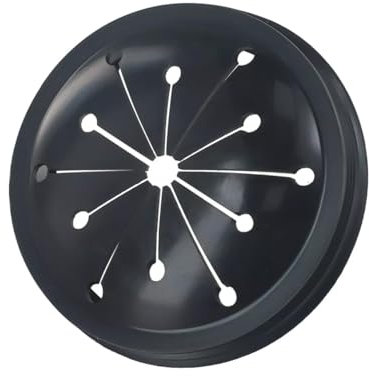 AAWUUT Garbage Disposal Splash Guard,3-3/8 Inch Kitchen Sink Drain Plug,Splash Guards Collar Sink Baffle,Food Waste Disposer Parts (3-3/8)