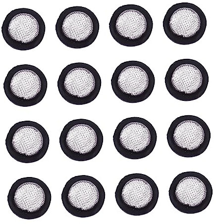 BELLIFFY 40stücke Gummi Dichtung Mit -netz Für Duschkopf Schlauch Sanitär Ersatzteil Wasserhahn-filter