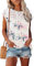 WNEEDU Womens Summer T Shirts Lace Tops Cap Short Sleeve Tshirt Crew Neck Casual Blouses Elegant 2025 New White Pink Flower M