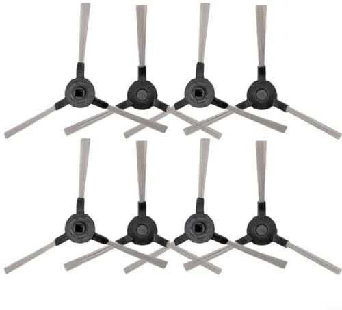 FUANA 8 Pack Staubsauger für Roboter Staubsauger für Blaupunkt für Bluebot XPOWER+ Zubehör Bürsten, Roboter Staubsauger Ersatzteile Zubehör Teile