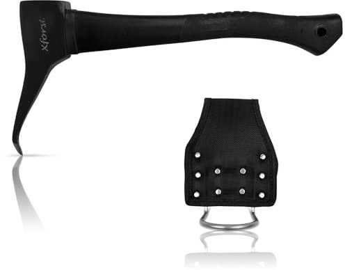 Xforst X-P50FBX Sappie Sapie, ideal zum Bewegen und Aufnehmen von Holzstämmen und Holzstücken. Mit Glasfaserstiel und robustem Kopf aus geschmiedetem Kohlenstoffstahl. Inklusive Hammerhalter.