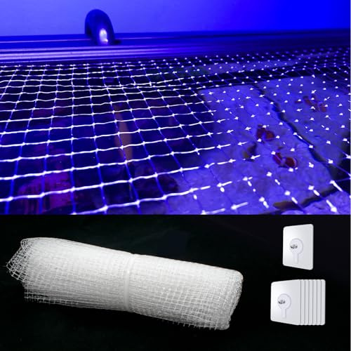 Filet de Protection pour Couvercle D'Aquarium 1x2m Filet à Mailles en Plastique pour Aquarium Grille d'aquarium