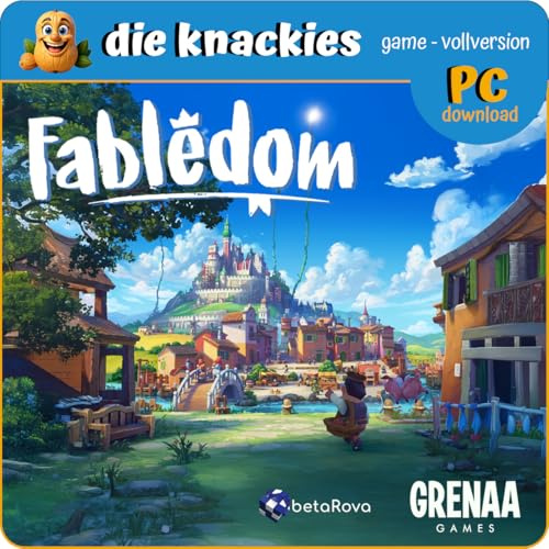 die knackies - Fabledom PC Spiel – Märchenhafte Städtebau Simulation | Entspannendes Aufbau-Spiel mit Romantik & Strategie