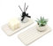 Water Absorbing Stone Drying Trays for Sink Bathroom White Diatomite Stone Kitchen Tray Diatomaceous Earth Dish Drying Mat Ceramic Soap Dispenser Dish Holder Kitchen Counter Bathroom Sink Tray