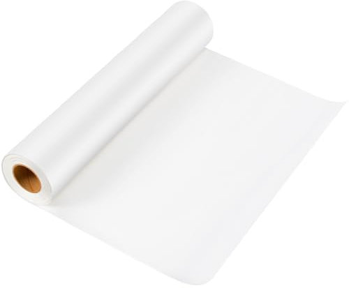 Rouleau de papier calque blanc translucide de 45,7 cm x 57,4 m pour couture, dessin, croquis