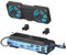 Vocdikficy Estación de Acoplamiento para Juegos Tipo C 10 en 1 para, Caja de Disco Duro Ally/Switch M.2 PCie Nvme, Concentrador USB C 4K 60 HZ con Ventilador Doble