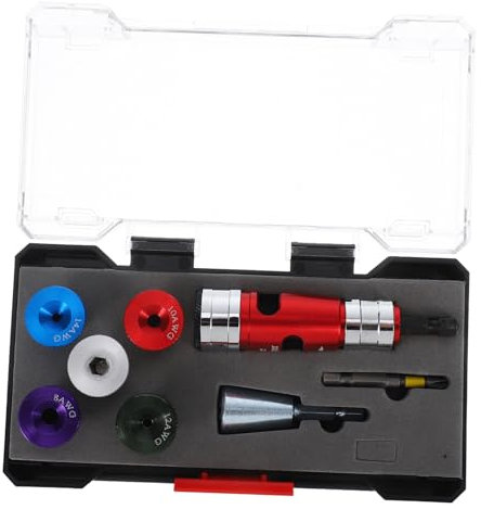 Mipcase Pelacables Multifunción Herramienta Enrollar Cables Eléctricos Pelacables Pequeños Electrónicos