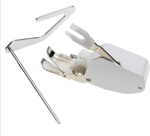 Double Training Foot Brother Pied-de-biche À Double Entraînement pour Machines À Coudre Brother, Silvercrest, Singer, Janome, Juki, Elna - Accessoire Idéal pour Matériaux Épais Et Couettes