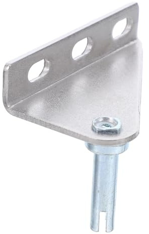 LIGIGWASH Refrigerator Hinge Repair Kit Stainless Steel Freezer Door Hinge Heavy Duty Silver