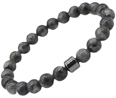 Reiteag Mojoflow Magnetarmband Aus Natursteinen – Handgefertigtes Armband Mit Vulkangestein, Onyx & Tigerauge, Verstellbar Für Damen & Herren (1)