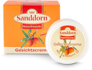 Gesichtscreme mit Sanddorn-Öl, 50ml, Sanddorn Naturfreunde