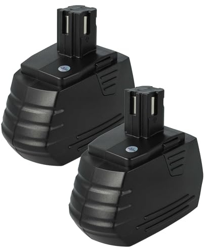 vhbw 2X Akku Ersatz für Hilti SFB180, SFB185 für Werkzeug (1500 mAh, NiMH, 18 V)