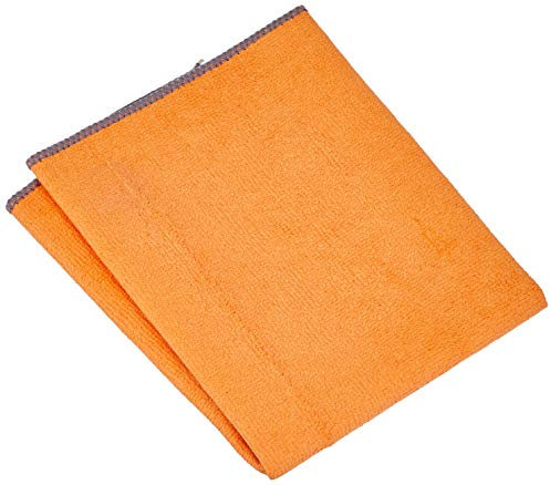 ROZENBAL 215096 Bayeta Acabado Perfecto Micro/Pol 36 x 36 cm, Naranja, 36x36cm