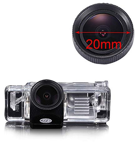 Neues Objektiv HD Farbe Einparkhilfe Car Camera, 170° Super Weitwinkel wasserdichte Nachtsicht Auto Rückfahrkamera für Van Mercedes Benz Viano Vito Sprinter W639