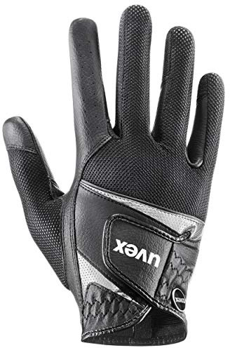 Uvex sumair Reithandschuhe, Black-Silver, 7.5