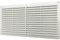 Kombi Griglia Aerazione Plastica 225 x 430 mm per Ventilazione Areazione Rettangolare Protezione Insetti Bianco Sistema Aria Casa 225x430