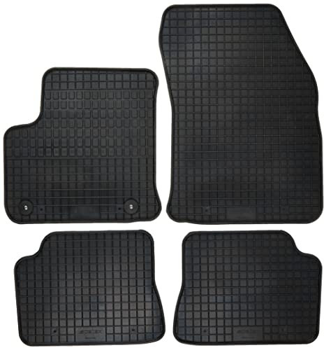 PETEX Gummimatten passend für Corsa F Elektro 02/2020 / e-208 03/2020 schwarz 4-teilig Passform