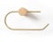 anaan Loft klopapierhalter Holz Handtuchhalter Toilettenpapierhalter ohne Bohren Selbstklebend oder zur Wandmontage Türhandtuchhalter WC Rollenhalter Toilettenrollenhalter für Bad Minimal Design