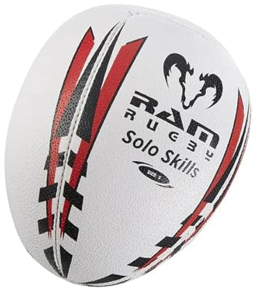 Ram Rugby Solo Skill Training Ball, Größe 5 | Erwachsene