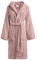 Bassetti Peignoir doux 400 g avec capuche 100 % coton homme femme éponge grande taille – Italy Designed – Collection MONIQUE – Nouveau, Rose antique P4, XXL