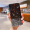 Glitzernder Transparenter Hülle Sternenhimmel Kompatibel mit Samsung Galaxy A70 Case TPU-Schutzabdeckung für Schlankes Anti-Stoß-Handyhülle