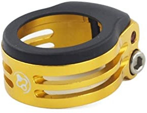 Collarino Reggisella Morsetto reggisella bici 31.8mm 34.9mm MTB Reggisella bici da strada Morsetto sella Impermeabile antipolvere Fit 27.2mm 31.6mm Post Morsetto Sella Bici (Size : Black 31.8)