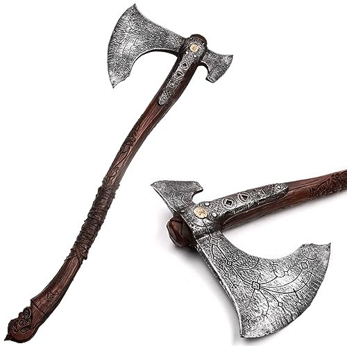PuPLum Cosplay Prop God of War Axe Foam Leviathan Kratos Axe Weapon