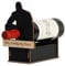 wine rack Barry Wood Wine Bottle Holder - Single Wine Bottle Holder Table Wine Holder for Adults Creative Decoration Vino Accessories Dining Table Decoration Wine Storage for Kitchen Home Ba
