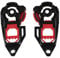 Mulcort Helmet Shield Visor Gear Plate Set, Motorcycle Helmet Accessories, 1 Pair Motorcycle Helmet Visor Base Replacement for AGV K1 K3sv K5 Motorcycle Helmet Parts
