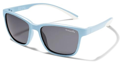 Mausito Lunette de soleil enfant 6-10 ans garçon | MEILLEUR CHOIX lunettes soleil enfant 100% PROTECTION UV | sans BPA | LÉGÈRES avec Branches FLEXIBLES | Design européen