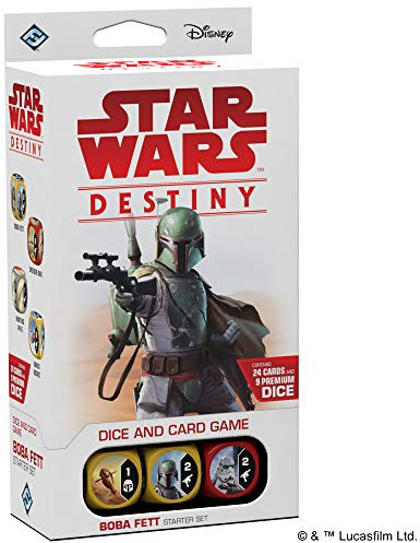 Fantasy Flight Games FFGSWD09 SWD09 Star Wars Boba Fett Destiny Starterspiel-Set