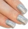 Bling Art False Nails French Manicure Gel Glitter Flower Glossy Tips 24 Full Cover Medium UK (Ariana Gel)