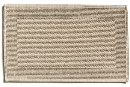 möve Wellness Duschvorlage, Baumwolle, Leinen, Nature, 50 x 80 cm