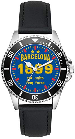 KIESENBERG Barcelona Geschenk Artikel Idee Fan Uhr L-6097