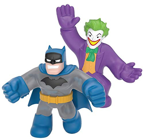 Heroes of Goo Jit Zu in der DC-Versus-Packung – Batman vs. Joker – elastische, biegsame und verformbare Helden im Doppelpack 41184 Mehrfarbig