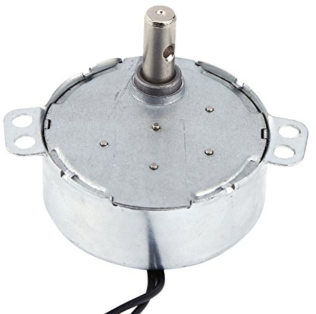 Moteur Synchrone Électrique 4W 5-6 RPM pour Ventilateur Industriel (220-240V 50/60Hz) Silencieux avec Rotation CW/CCW moteur electrique 220v petit moteur electrique 220v