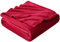 EHEYCIGA Kuscheldecke flauschig, weiche warme Fleecedecke 130x165 als Decke Sofa, Wohndecke oder Couchdecke überwurf, Dunkelrot